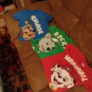 Toddler 2T Paw Patrol shirts